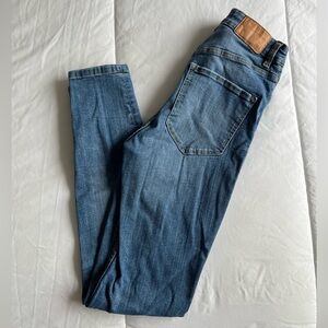 Zara Blue Skinny Jeans